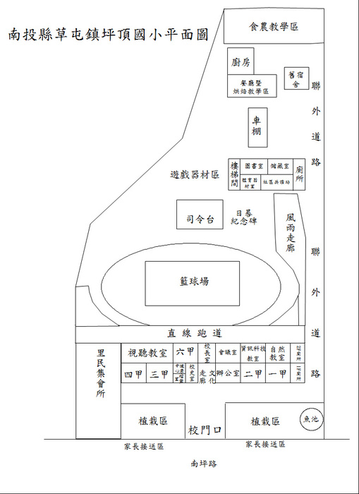 108學年學校平面圖